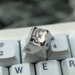 1U Titanium Alloy Artisan Keycaps Precision Pointillism for Mechanical Keyboard -Frieren